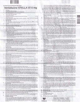 Thuốc Venlafaxine Stella 37.5mg điều trị các cơn trầm cảm nặng (6 vỉ x 10 viên)