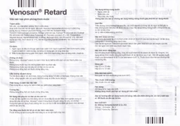 Thuốc Venosan Retard 263.2mg Dr. Willmar Schwabe điều trị viêm tĩnh mạch huyết khối (10 vỉ x 10 viên)