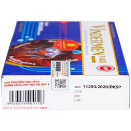 Viên hỗ trợ hoạt huyết Vindermen Plus Vinh Gia (3 vỉ x 10 viên)