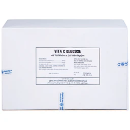 Viên ngậm Vita C Glucose Mekophar bổ sung Vitamin C (46 túi nhôm x 24 viên)