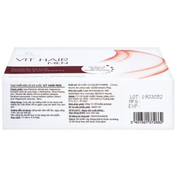 Viên uống hỗ trợ ngăn rụng tóc dành cho nam giới Vit Hair Men Galien (4 vỉ x 15 viên)