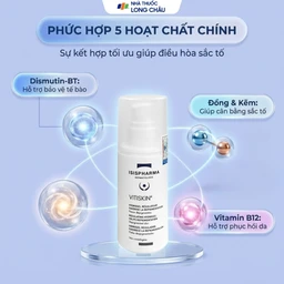 Kem bôi Isis Vitiskin hỗ trợ cải thiện tình trạng bạch biến (50ml) 3