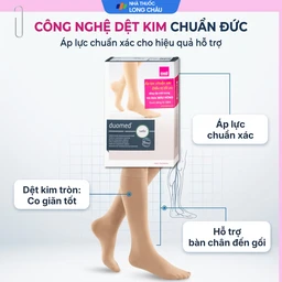 Vớ gối giãn tĩnh mạch Duomed size L 3