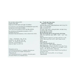 Thuốc tiêm Voltaren 75mg/3ml Novartis điều trị đợt cấp viêm và thoái hóa thấp khớp (1 vỉ x 5 ống x 3ml)