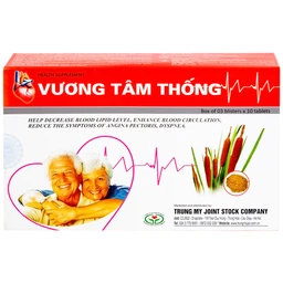 Viên uống giảm triệu chứng đau thắt ngực Vương Tâm Thống (3 vỉ x 10 viên)