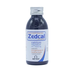 Siro Zedcal Meyer bổ sung canxi và thiếu hụt vitamin D3 (100ml)