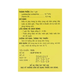 Thuốc bột uống Zentozin Mebiphar điều trị tiêu chảy (30 gói x 1g)