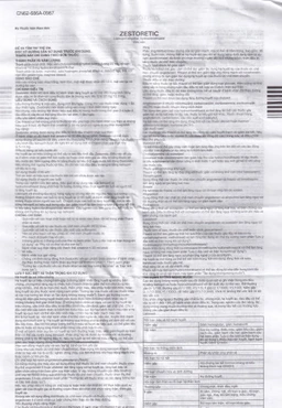 Thuốc Zestoretic-20 AstraZeneca điều trị tăng huyết áp nguyên phát (2 vỉ x 14 viên)