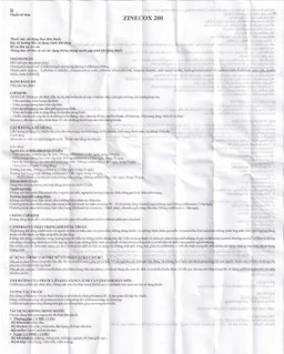 Thuốc Zinecox 200 Maxim điều trị viêm amidan, viêm họng cấp (2 vỉ x 10 viên)