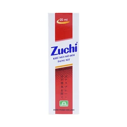 Xịt khử mùi Zuchi Hoa Linh ngăn ngừa hôi nách, hôi chân (20ml)