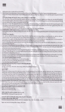 Thuốc Zycel 100 Zydus Cadila giảm viêm xương khớp (1 vỉ x 10 viên)