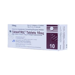 Thuốc Tanatril Tablets 10mg Tanabe điều trị tăng huyết áp vô căn (10 vỉ x 10 viên)