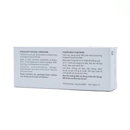Thuốc Tanatril Tablets 5mg Tanabe điều trị tăng huyết áp vô căn (10 vỉ x 10 viên)