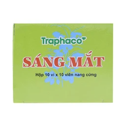 Thuốc Sáng Mắt Traphaco điều trị mờ mắt, nhức mắt (10 vỉ x 10 viên)
