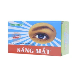 Thuốc Sáng Mắt Traphaco điều trị mờ mắt, nhức mắt (10 vỉ x 10 viên)