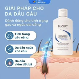 Dầu gội Ducray Kelual DS Shampoo làm sạch gàu, dịu da đầu và bớt ngứa (100ml) 4