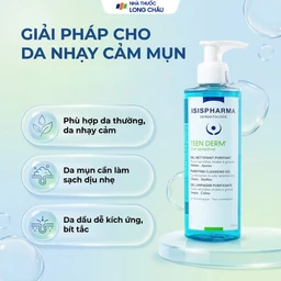 Gel rửa mặt Isis Teen Derm ngăn ngừa mụn, giảm nhờn (250ml) 4