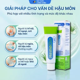 Kem bôi trĩ Hemoclin 37g phòng ngừa bệnh trĩ và nứt hậu môn 4