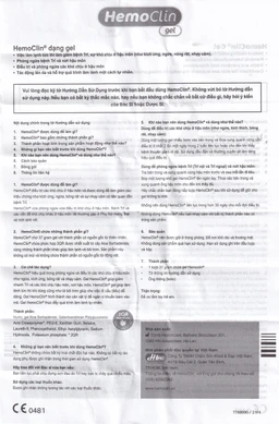 Kem bôi trĩ Hemoclin 37g phòng ngừa bệnh trĩ và nứt hậu môn