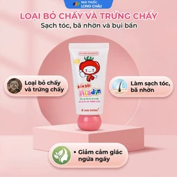 Dầu gội sạch chấy Aladin Thái Dương 30g 2