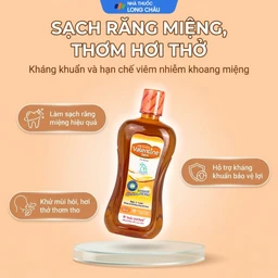 Nước súc miệng Valentine Thái Dương diệt khuẩn, bảo vệ răng miệng (500ml) 2