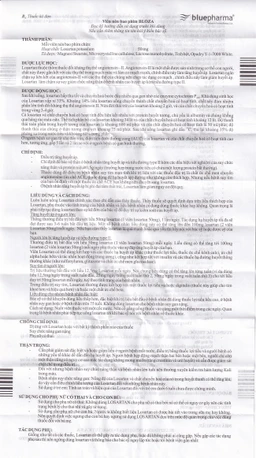 Thuốc Bloza Bluepharma điều trị tăng huyết áp (6 vỉ x 10 viên)