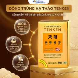 Viên hỗ trợ bồi bổ sức khỏe Đông Trùng Hạ Thảo Tenken (60 viên) 2