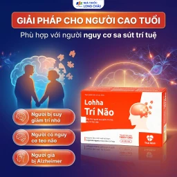 Viên uống hỗ trợ tăng cường hoạt động của trí não Lohha Trí Não (3 vỉ x 10 viên) 5