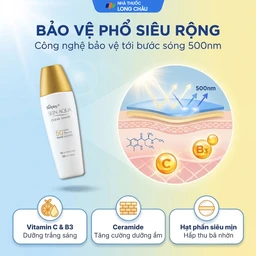 Sữa chống nắng Sunplay Skin Aqua SPF50+ Clear White dưỡng trắng da, mịn màng (25g) 3
