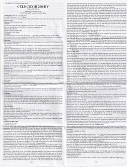 Thuốc Celecoxib 200 - HV USP điều trị thoái hóa khớp, viêm khớp dạng thấp (10 vỉ x 10 viên)