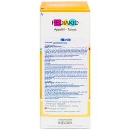 Siro hỗ trợ kích thích thèm ăn Pediakid Appétit Tonus (125ml)