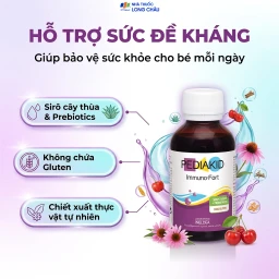 Siro hỗ trợ sức đề kháng Pediakid Immuno-Fort (125ml) 2
