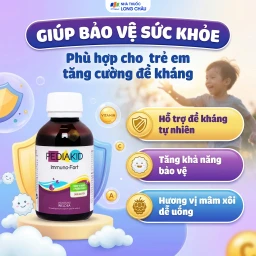 Siro hỗ trợ sức đề kháng Pediakid Immuno-Fort (125ml) 4