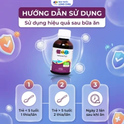 Siro hỗ trợ sức đề kháng Pediakid Immuno-Fort (125ml) 5