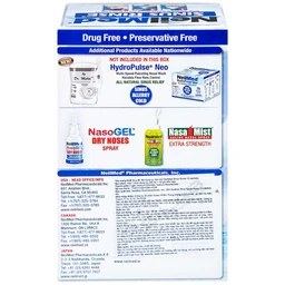 Bộ rửa mũi Neilmed Sinus Rinse (1 bình + 10 gói) làm sạch và ngăn ngừa viêm xoang, viêm mũi dị ứng