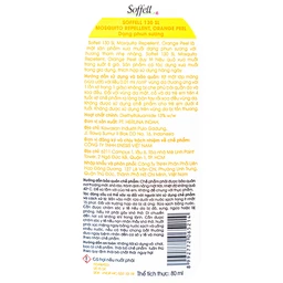 Xịt xua muỗi Soffell hương cam giúp chống muỗi trong suốt 8 giờ (80ml)