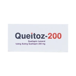 Thuốc Queitoz-200 Davipharm điều trị tâm thần phân liệt (4 vỉ x 7 viên)