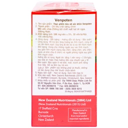 Viên hỗ trợ làm tăng trương lực tĩnh mạch Venpoten (30 viên)