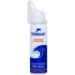 Xịt mũi Sterimar Blocked Nose 50ml hỗ trợ giảm nghẹt mũi do cảm lạnh, viêm xoang, viêm mũi, dùng được cho trẻ từ 3 tuổi