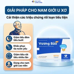 Viên uống giảm u xơ tiền liệt tuyến Vương Bảo (2 vỉ x 10 viên) 4