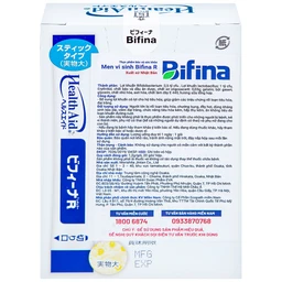 Men vi sinh bổ sung lợi khuẩn cho hệ tiêu hóa Bifina R Health Aid (20 gói)