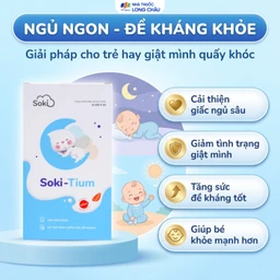 Bột hòa tan giúp ngủ ngon, tăng sức đề kháng Soki-Tium (12 gói x 3g) 3