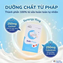 Bột hòa tan giúp ngủ ngon, tăng sức đề kháng Soki-Tium (12 gói x 3g) 4
