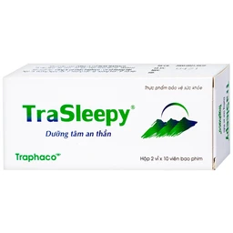 Viên giúp ngủ ngon TraSleepy Traphaco (2 vỉ x 10 viên)