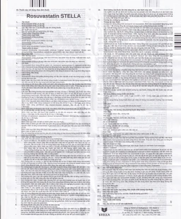 Thuốc Rosuvastatin Stella 20mg điều trị tăng cholesterol máu (3 vỉ x 10 viên)