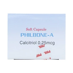 Thuốc Philbone-A Phil điều trị loãng xương, bệnh còi xương (5 vỉ x 10 viên)
