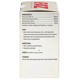 Viên uống hỗ trợ giảm cholesterol toàn phần giảm LDL-c Ecogreen FAZ (30 viên)