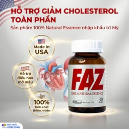 Viên uống hỗ trợ giảm cholesterol toàn phần giảm LDL-c Ecogreen FAZ (30 viên) 2