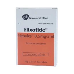 Khí dung Flixotide 0.5mg GSK điều trị hen phế quản (10 ống x 2ml)