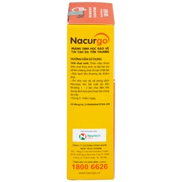 Dung dịch xịt tạo màng sinh học Nacurgo Newtech bảo vệ da tổn thương 30ml